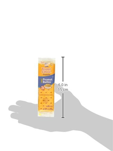 Lance Toast Chee Peanut Butter Crackers, 40Count
