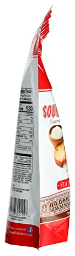 Boudin Sourdough Crisps, Toasted Sourdough Baguette Slices, Sea Salt & Olive Oil, 6 Ounce (Pack of 11)