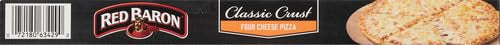 Red Baron Four Cheese Classic Crust Frozen Pizza, 21.06 Oz