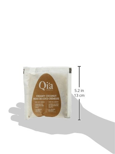 Natures Path Organic Qia Creamy Coconut Instant Oatmeal, 8 oz (Pack of 2), Gluten Free, Non-GMO