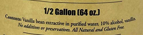 Blue Cattle Truck Trading Co. Gourmet Mexican Vanilla Extract, 64 Fl Oz