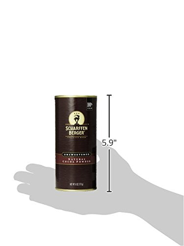 Scharffen Berger Natural Unsweetened Cocoa Powder, 6 oz