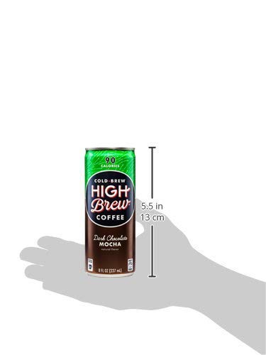 High Brew Coffee - Dark Chocolate Mocha - 8oz.(Pack of 20)
