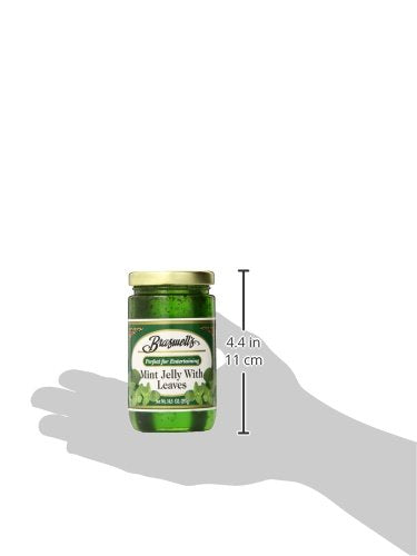Braswell Jelly Mint Leaves, 10.5 Ounce (Pack of 6)