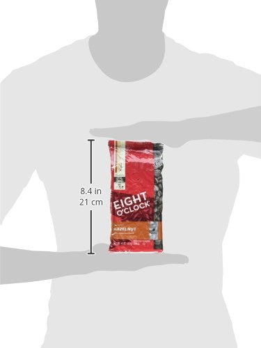 Eight OClock Coffee Hazelnut Whole Bean Coffee, Medium Roast, 11 Ounce (Pack of 4)