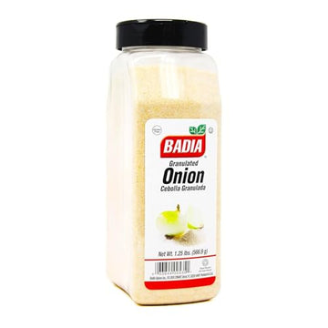 Badia Granulated Onion 1.25 Pound - Bold Savory Sweet Flavor