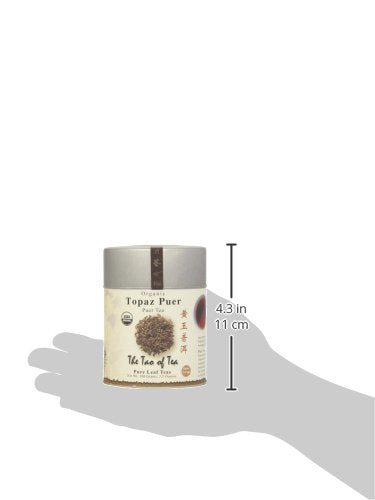 The Tao Of Tea, Topaz Puer Pu-Er Tea, Loose Leaf, 3.5 Ounce Tin