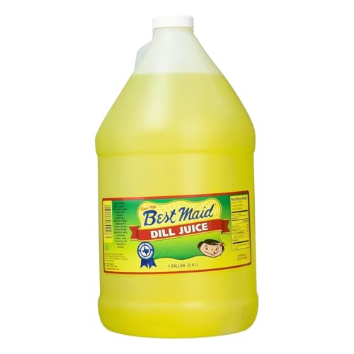 Best Maid Dill Juice 1 Gal - Refreshing Pickle Juice, 128 Fl Oz, Ideal for Cocktails and Cooking, Pack of 1