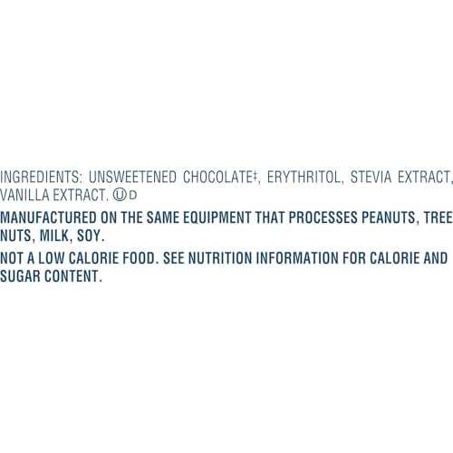LILYS Intensely Dark Extra Dark Chocolate Style No Sugar Added, Sweets Bars, 2.8 oz (12 Count)