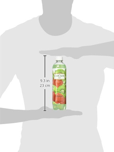 Cascade Ice Sparkling Water, Kiwi Strawberry, Zero Calorie, 17.2 Fl Oz, Pack of 12