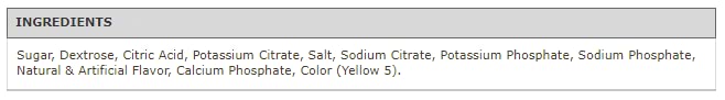 Sqwincher Powder Pack, Lemonade Flavor Electrolyte Drink Concentrate, 47.66 Oz Packet (Pack Of 16)