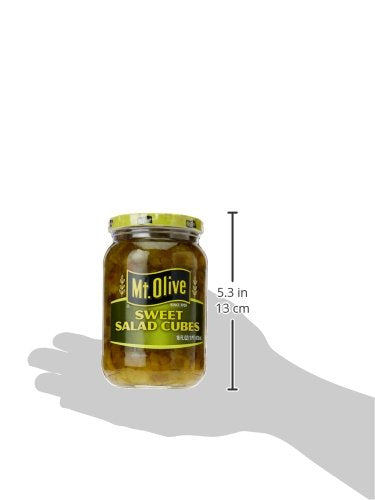 Mt. Olive Sweet Salad Cubes, 16Oz