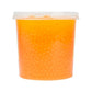 Tea Zone [7 Pounds] Mango Pearls for Boba Tea Beverages, Sweets, Ice Cream Topping | B2051