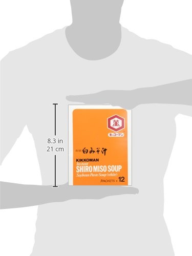 Kikkoman Shiro Instant Miso Soup, 1.05 Ounce (Pack of 12)