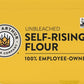 King Arthur Unbleached Self Rising Flour, Non-GMO, 5 lbs, 80 Ounce
