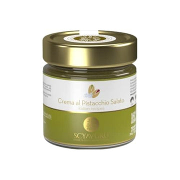 Scyavuru Premium Sicilian Pistachio Cream Spread | 7.05oz (200g) | Pack of 1