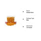 Popn Popcorn Cheddar Cheese Pop Corn - 24 Oz Cheesy Pop Corn Flavored Snacks For Movie Night Or Family Picnic - Freshly-Popped A