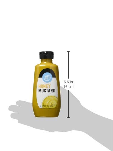 Happy Belly Honey Mustard, Kosher, 12 Ounce, Pack of 1