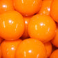 Bayside Candy 1" Large Gumballs - Colored Gumball Collection - Gumball Machine - Orange Gumballs 1" Large (1Lb)