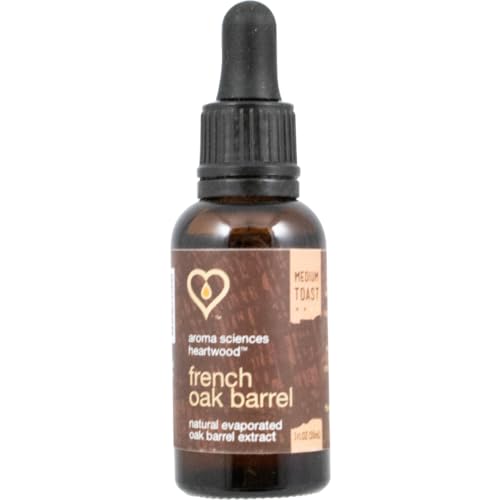 Generic Liquid Oak Extract - French Oak Barrel Medium Toast - 30ml Dripper for Flavoring Wine, Beer, and Distillates