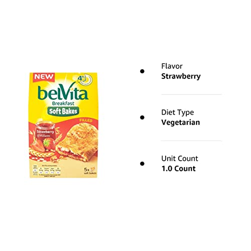 Belvita Soft Filled Strawberry 5 X 40G