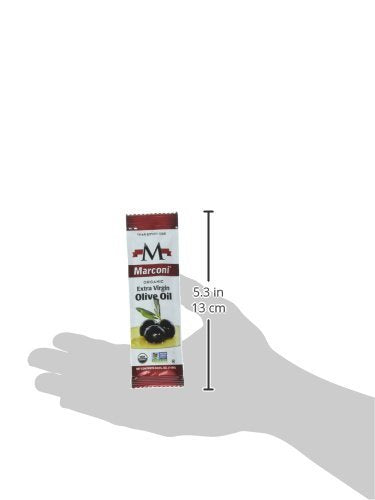 Marconi Organic Extra Virgin Olive Oil - Pack of 25 (0.372 Fl Oz each)
