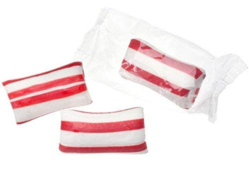 Candyman'S Individually Wrapped Hard Candy Naturally Flavored Red & White Mint Lumps, 16 Ounce Bag