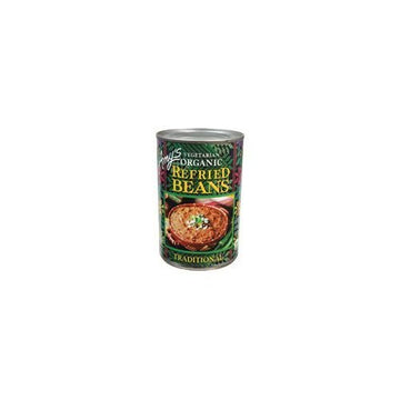 Amys Organic Refried Beans, 15.4-Ounce Cans ( Value Bulk Multi-pack)(PACK OF 48)