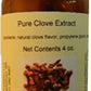 OliveNation Pure Clove Extract - 8 ounces - Kosher labeled, Gluten free, Sugar free - Spicy note to cakes, cookies, brownies, fr