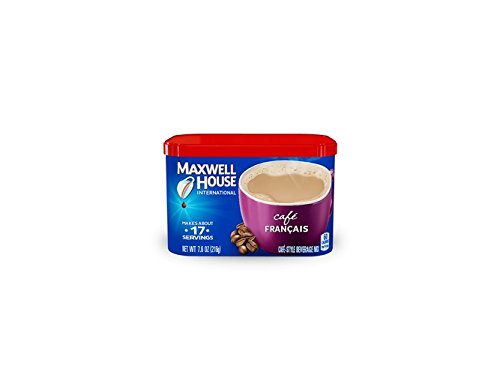 Maxwell House International Coffee Cafe Francais, 7.6 Ounce Cans (Pack Of 8)