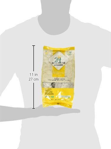 24 Mantara 24 Mantra Organic Jowar Flour - 2 Lb,, ()