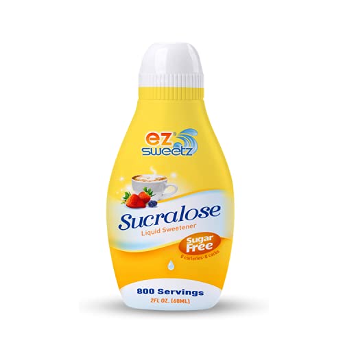 ez-sweetz Liquid Sweetener 800 Servings - 2 Fl Oz (Pack of 1) - New Packaging