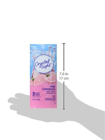 Crystal Light Drink Mix, Pink Lemonade,2.9 Ounce (Pack Of 6)