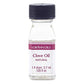 LorAnn Clove Leaf Oil Natural Flavor, 1 dram bottle (0.13 Fl Oz), Clear to Pale Yellow, Model 0080
