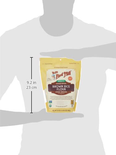 Bobs Red Mill Organic Brown Rice Flour 24 Oz