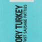 Applegate, Natural Savory Turkey Breakfast Sausage Patties, 7 oz (Frozen)