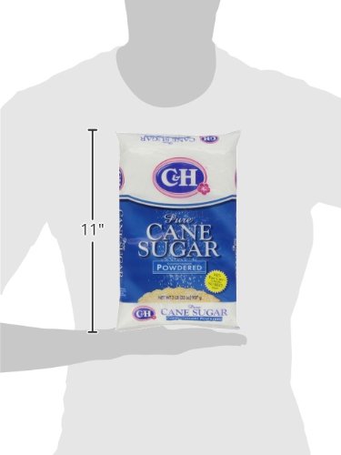 C&H, Pure Cane, Powdered Sugar, 32Oz Bag (Pack Of 2)