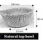 BONBON RIO STORE Waffle Bowls for Dessert, 80 Count Classic Ice Cream Bowls, Sweet and Crisp for Parties and Family Gatherings