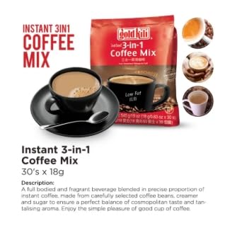 Gold Kili Rich Coffee Mix 3 In 1, 30 -Count