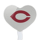 GRAPHICS & MORE Cupcake Picks Set of 6, Acrylic, University of Chicago Heart Love Design, Model: CUPT.HRT.ACR.6PK.CLCUCH500B