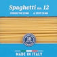 De Cecco Semolina Pasta, Spaghetti No.12, 1 Pound (Pack of 20)