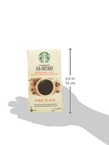 Starbucks Via Ready Brew Pike Place Roast Coffee 12 Count