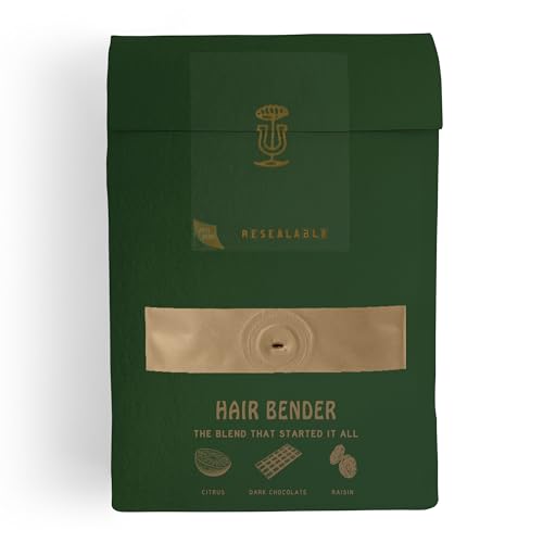 Stumptown Coffee Roasters, Medium Roast Whole Bean Coffee - Hair Bender 18 Ounce Bag with Flavor Notes of Citrus and Dark Chocol