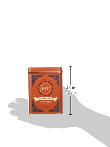 Harney & Sons Pumpkin Spice Rooibos Tea 20 Ct Sachet Tin