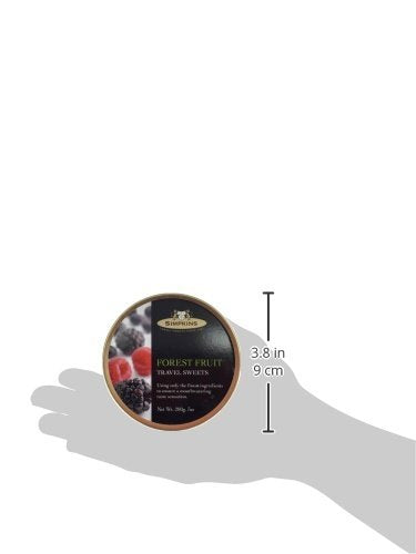Simpkins Travel Sweets, Forest Fruit Drops, One 200G Tin