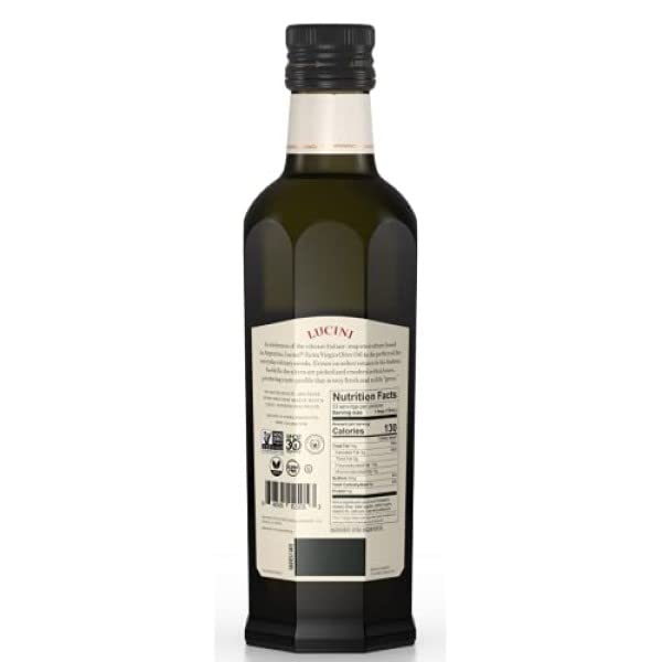 Lucini, Extra Virgin Olive Oil Collection (Everyday, 500 Ml (Pack Of 6))