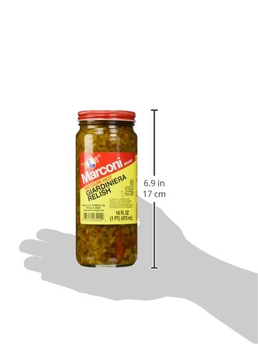 Marconi Medium Giardiniera Relish, 16 Ounce