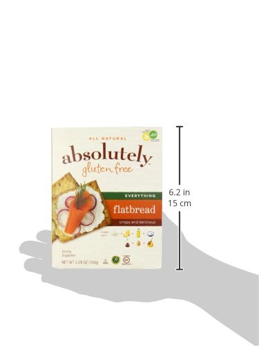 Absolutely Gluten Free Everything Flatbread, 5.29 Ounce