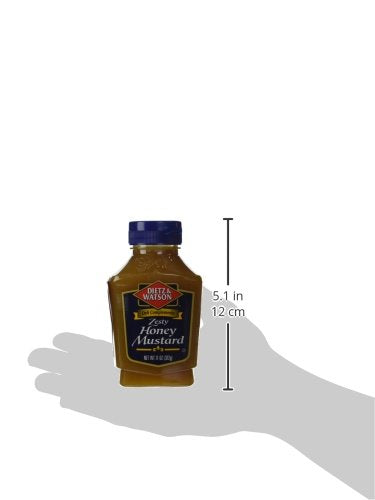 Dietz & Watson, Deli Compliments, Zesty Honey Mustard, 11oz Bottle (Pack of 2)