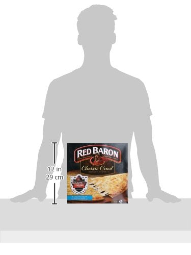 Red Baron Four Cheese Classic Crust Frozen Pizza, 21.06 Oz